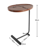 طاولة خدمة جانبية خشب بني ASL-7385