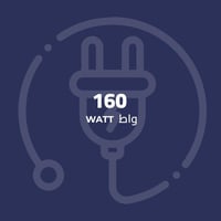 مطحنة قهوة 60 غرام 160 واط KION KHR/5010