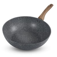 مقلاة عميقة بطبقة رخامية 28 سم HOMEWAY HW3417