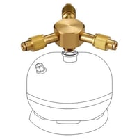 تحويلة دبة غاز ثلاثية DLC-38510