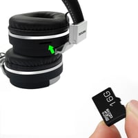 سماعة رأس بلوتوث لون أسود DATAZONE DZ-BT05