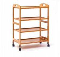 عربة تقديم بعجلات 4 طبقات AW15181-2