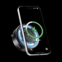 حامل جوال وشاحن لاسلكي بتقنية الشفط يدعم ماج سيف Y...