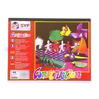 كراس رسم ورق ملون 48 ورقة 46*30.5 سم SYF 2000-70-4...