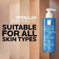 لاروش بوزيه جل غسول رغوي للبشرة الدهنية والحساسة 4...