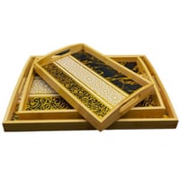 طقم صواني تقديم 3 قطع WD-106