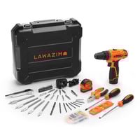 طقم مثقاب لاسلكي 104 قطعة LAWAZIM 01-7042-02