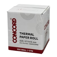 رول ماكينة نقاط بيع 57*40 ملم CONCORD CC5740
