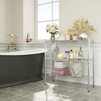 رف تخزين ستيل 3 ادوار AW15736