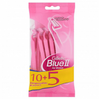 موس حلاقة نسائي شفرتين 10 + 5 مجانا Gillette