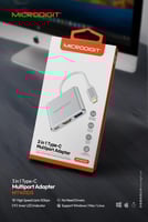 محول شاشة متعدد المنافذ مايكروديجت MT401DS