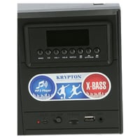 مكبر صوت و راديو ( بلوتوث + USB + AUX + ذاكرة ) KR...