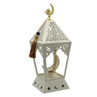 فانوس رمضان معدني مضيء RDC14