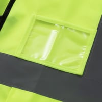 سترة السلامة عاكس أصفر فسفوري LAWAZIM K10877 XXL