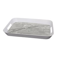 صينية تقديم بلاستيك 46*33*5 سم SH24692