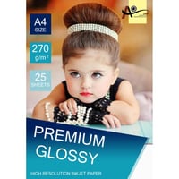 ورق صور لماع 25 ورقة A4