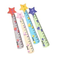 مسطرة و فاصل كتاب خشب 14 سم S-767