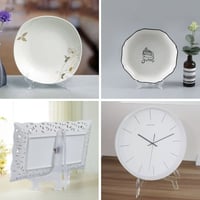 استاند حامل شفاف متعدد الاستخدام 9 انش 3 قطع Notic...