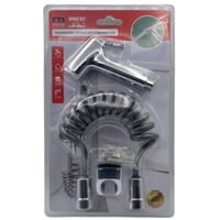 شطاف حمام مع هوز 1.5 متر رصاصي 645591