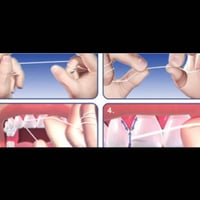 خيط تنظيف الأسنان بنكهة النعناع 50 متر WELZIAD WZ-...