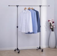 علاقة ملابس رف مع عجلات متحركة MS255-2