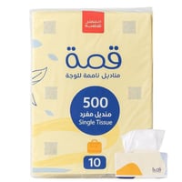 مناديل قصة 500 منديل 10 عبوات QUSAH