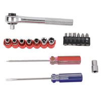 طقم مفاتيح اتوماتيك مع لقم 17 قطعة LAWAZIM K10867