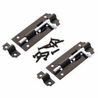 مزلاج باب قطعتين اسود 3 انش LAWAZIM K11017