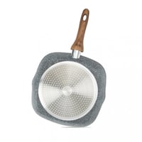 مقلاة شواء رخامية غير لاصقة 24 سم HOMEWAY HW3528