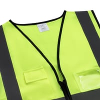 سترة السلامة عاكس أصفر فسفوري LAWAZIM K10877 XXL