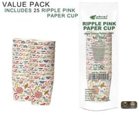 أكواب ورقية بدون غطاء 8 أونز 25 كوب N400210