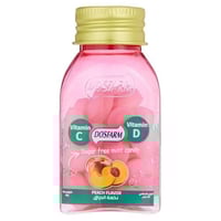 حلوى النعناع دوزفارم الخالية من السكر بنكهة الخوخ...