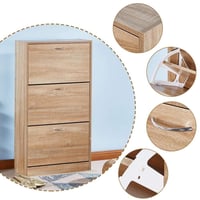 دولاب أحذية خشبي 3 أدوار AW9781