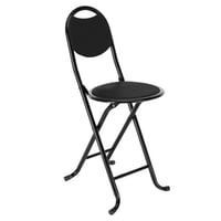 كرسي جلد قابل للطي 0760467