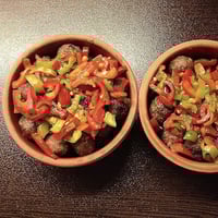 صحن فخار 15.5 سم