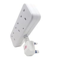 توصيلة كهربائية 3 مقابس 2500 واط SAFETY SF-8803