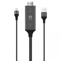 محول كيبل جوال مدخل ايفون الى التلفزيون Heatz HZ 2...