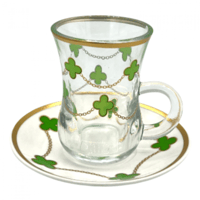 طقم بيالات وفناجيل قهوة 18 قطعة 545009