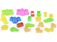 لعبة الرمل السحري المضيء مع حوض