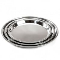 صحن رز ستانلس ستيل سماكة 0.7 ملم ALSAIF