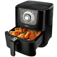 قلاية هوائية كهربائية 6 لتر 1700 واط بلونين Clikon...