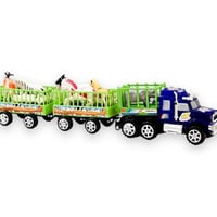 لعبة شاحنة نقل الحيوانات ALAWFIA AW37147