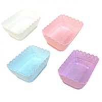 سلال بلاستيك مستطيل صغير