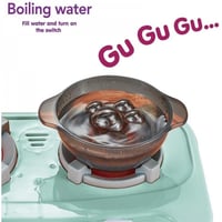 لعبة مطبخ تفاعلي للاطفال - 67 قطعة بلونين