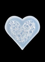 قالب ريزن شكل قلب صغير