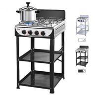 موقد غاز 4 عين بقداح اشتعال ذاتي KRAWN KW-38041