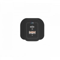 شاحن جداري منفذين صغير بقوة 20 واط اكتيف