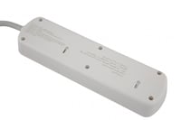 توصيلة كهربائية 3 مقابس 3 متر 2860 واط مع مفتاح تش...