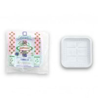 صحون بلاستيك مربع 50 صحن 120*120 ملم رقم 1 gulfmai...