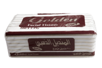 مناديل 10 قطع 200 منديل مزدوج جولدن golden